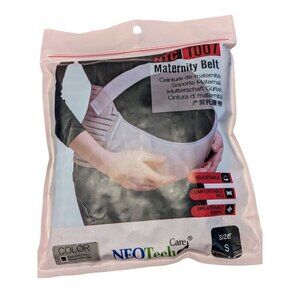 New  Maternity Belt Black Neo Tech Care NTC T007 Size Small